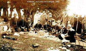 Tlemcen - Brigade - Rencontre - 1909 
